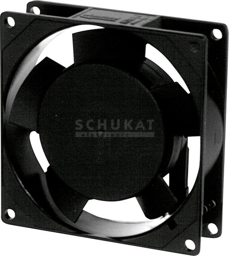 Sunon SF23092A2092HBL Axiális ventilátor 230 V/AC 50.96 m³/óra (H x Sz x Ma) 92 x 92 x 25 mm