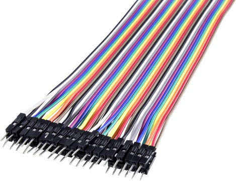 Renkforce JKMM403 Jumpe kábel Arduino, Banana Pi, Raspberry Pi [40x Áthidaló huzal dugó - 40x Áthida 3. kép