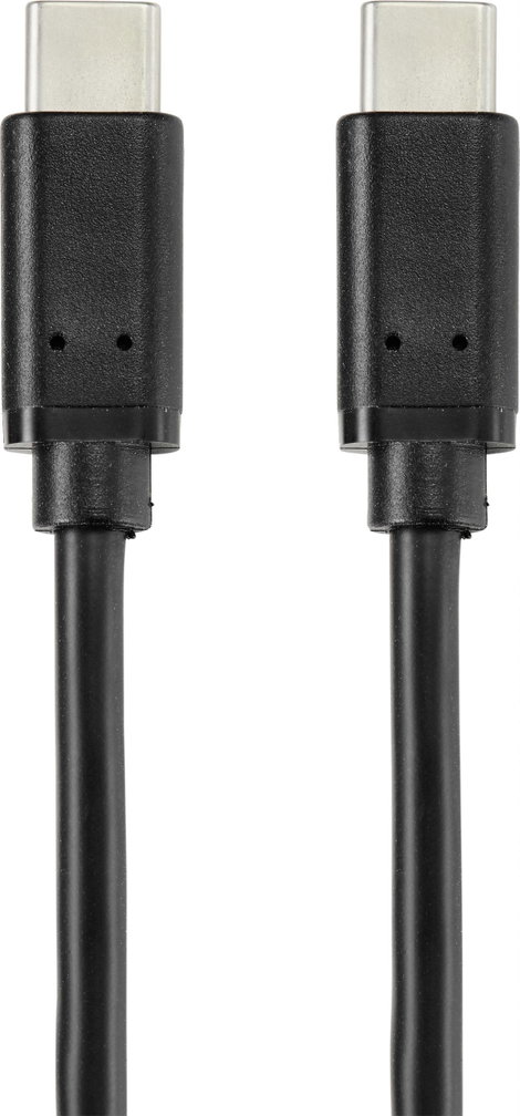 Renkforce USB kábel USB 2.0 USB-C® dugó 1.00 m Fekete antimikrobiális felülettel RF-4716840 2. kép