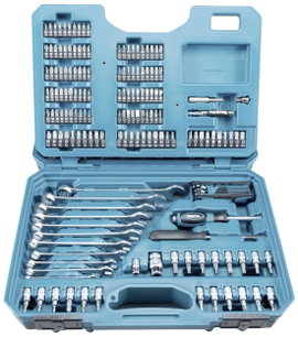 Kisiparos szerszámkészlet hordtáskában 221 részes, Makita E-10883