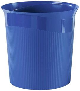 HAN Papierkorb Re-LOOP 18148-914 Papírkosár 13 l (Ø x Ma) 288 mm x 287 mm Polipropilén Kék 1 db