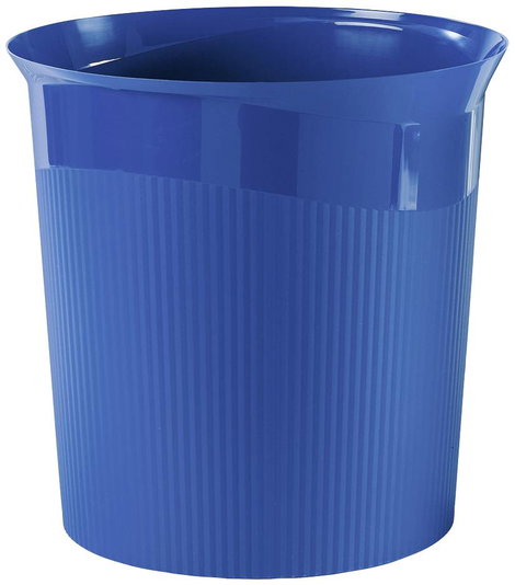 HAN Papierkorb Re-LOOP 18148-914 Papírkosár 13 l (Ø x Ma) 288 mm x 287 mm Polipropilén Kék 1 db