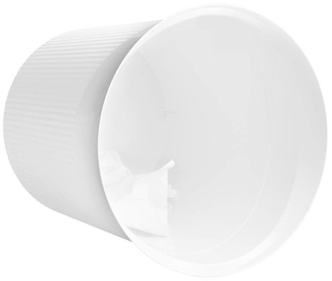 HAN Papierkorb Re-LOOP 18148-912 Papírkosár 13 l (Ø x Ma) 288 mm x 287 mm Polipropilén Fehér 1 db 2. kép