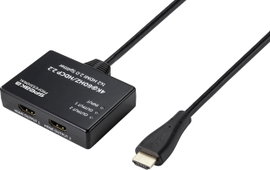 SpeaKa Professional SP-9443508 1+2 port HDMI elosztó Fekete