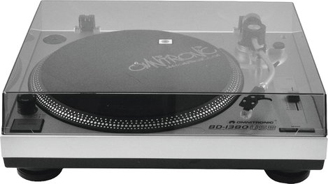 USB-s lemezjátszó, Omnitronic BD-1380 4. kép