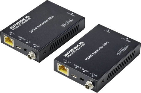SpeaKa Professional SP-HDE-310 HDMI™ HDMI extender RJ45 hálózati kábelen keresztül 50 m 2. kép