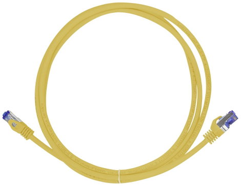 LogiLink C6A017S RJ45 CAT 6A S/FTP 0.25 m Sárga 1 db 2. kép