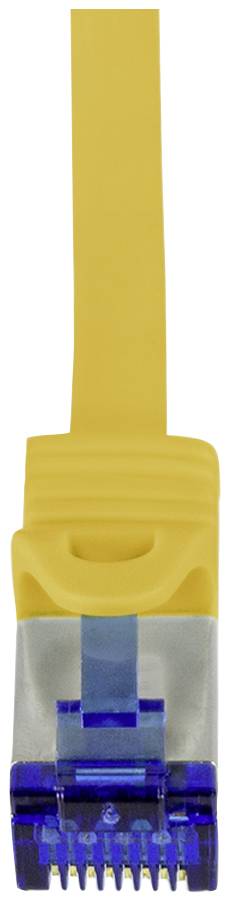 LogiLink C6A017S RJ45 CAT 6A S/FTP 0.25 m Sárga 1 db 5. kép