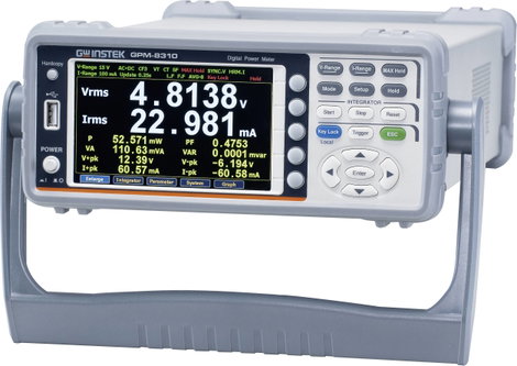 GW Instek GPM-8310 hálózat analizáló készülék