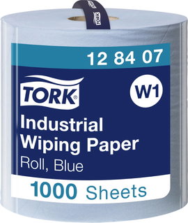 TORK 128407 Papírtörlőkék kék W1 Mennyiség: 1000 db