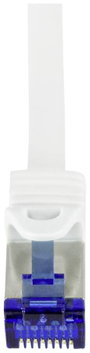 LogiLink C6A011S RJ45 CAT 6A S/FTP 0.25 m Fehér 1 db 4. bélyegkép