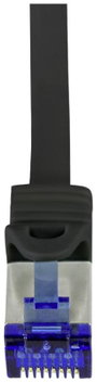 LogiLink C6A123S RJ45 CAT 6A S/FTP 30.00 m Fekete 1 db 5. bélyegkép
