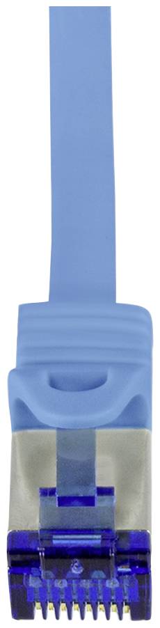 LogiLink C6A016S RJ45 CAT 6A S/FTP 0.25 m Kék 1 db 4. kép