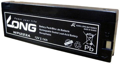 AGM ólomakku 12 V 7,2 Ah 182 x 61 x 23 mm, Long WP1223A