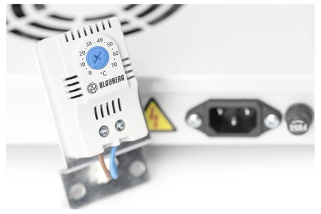 Digitus DN-19 FAN-4-HO 19 coll 4 x Hálózati szekrény ventilátor Szürke 4. kép