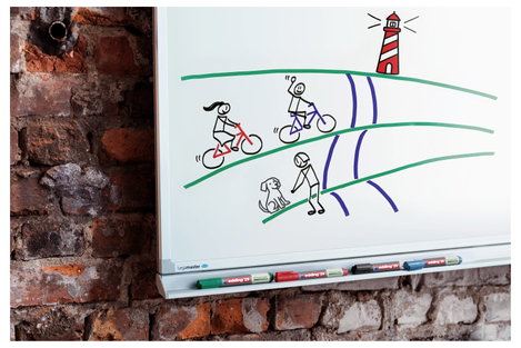 Edding Whiteboardmarker 29 EcoLine 4-29-4 Táblafilc Különböző színű 4 db 3. kép