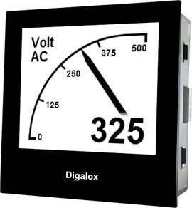 TDE Instruments Digalox DPM72-AV2 Digitális beépíthető mérőműszer