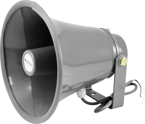 Omnitronic NOH-15R Nyomókamrás 15 W Szürke 1 db