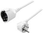 LogiLink LPS101 Áram Hosszabbítókábel Fehér 3.00 m H05VV-F 3G 1,5 mm² 90°-ban felfelé hajlított bélyegkép