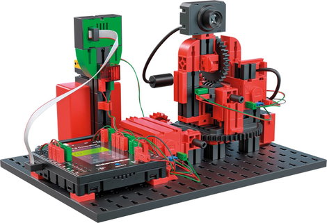 Robot érzékelő állomás bővítő modul, robotika: Add On IoT, fischertechnik education 559897 2. kép