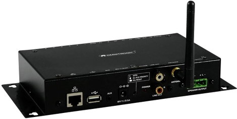 Omnitronic CIA-40WIFI 2.0 Sztereo erősítő 2x25 W Fekete AirPlay, DLNA, Internetrádió, USB, WLAN 2. kép