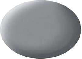 Festék, középszürke, matt, színkód: 43, 18 ml, Revell Aqua