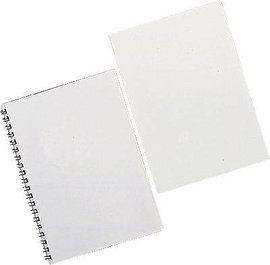 GBC HiClear víztiszta PVC borító fólia A4 méretben, vastagság: 150 micron, 100 db/csomag, GBC CE0115