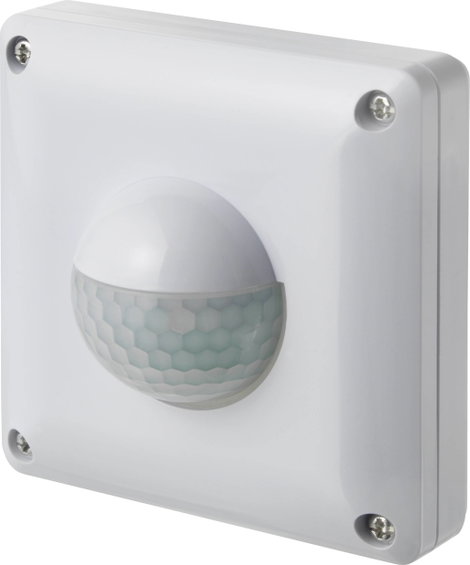 Sygonix SY-4755364 Fali, Süllyeszett PIR mozgásérzékelő 190 ° Triak Fehér IP65