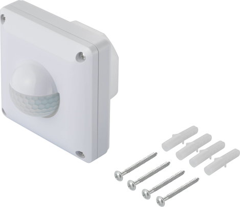 Sygonix SY-4755364 Fali, Süllyeszett PIR mozgásérzékelő 190 ° Triak Fehér IP65 7. kép