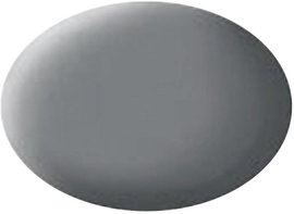 Festék, egérszürke, matt, színkód: 47 RAL, színkód: 7005, 18 ml, Revell Aqua