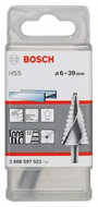 Bosch Accessories 2608597521 HSS Fokozatfúró 6 - 39 mm Teljes hossz 93.5 mm 3 oldalú szár 1 db 2. bélyegkép