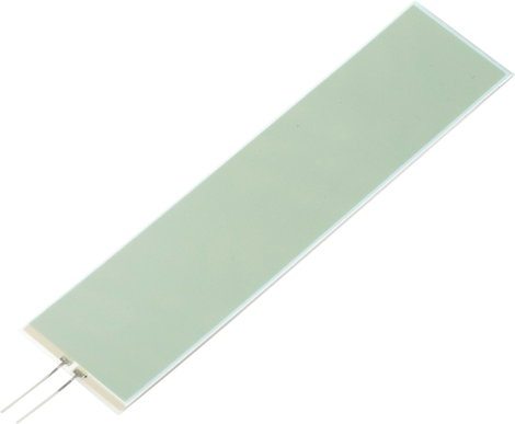TRU COMPONENTS Világítófólia Zöld (H x Sz x Ma) 138 x 34 x 0.5 mm