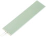 TRU COMPONENTS Világítófólia Zöld (H x Sz x Ma) 138 x 34 x 0.5 mm bélyegkép