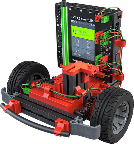 Robot építőkészlet, Fischertechnik education Robotics TXT 4.0 Base Set 559888 6. kép
