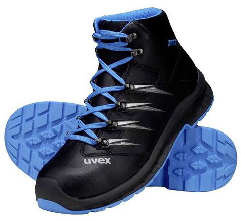 uvex 2 trend 6935243 Biztonsági csizma S3 Cipőméret (EU): 43 Kék-fekete 1 pár 8. kép