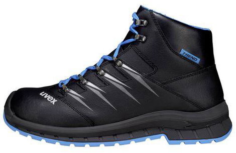uvex 2 trend 6935243 Biztonsági csizma S3 Cipőméret (EU): 43 Kék-fekete 1 pár 9. kép