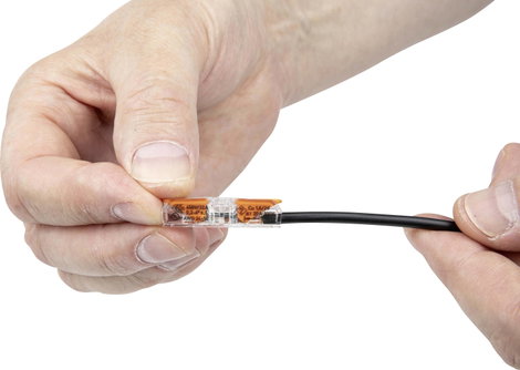 WAGO 221-2411 Vezetékösszekötő hajlékony: 0.14-4 mm² merev: 0.2-4 mm² Pólusszám: 1 1 db Átlátszó, Na 5. kép