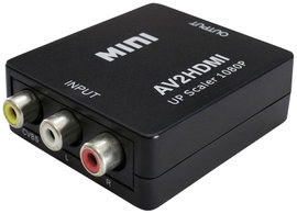 Maxtrack AV Konverter CS 37 L [AV - HDMI] 1920 x 1080 Pixel