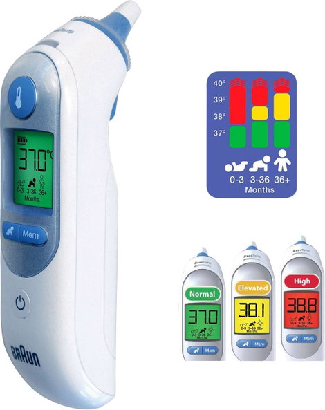 Infra lázmérő Braun IRT 6520 Thermoscan 7 2. kép