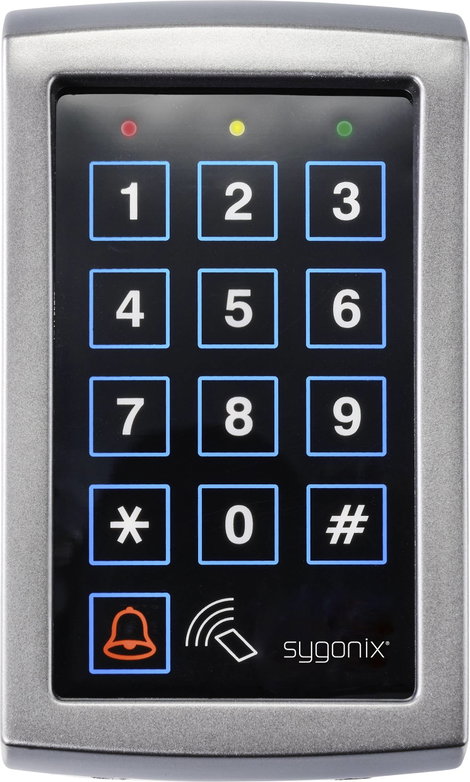 Fali kódzár 12 V/DC IP55, Sygonix SY-4730012 2. kép