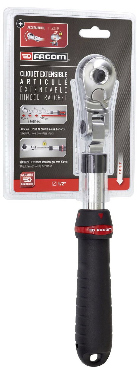 Facom Black & Decker SXL.171PB Teleszkópis racsni 1/2 (12,5 mm) 304 mm 2. kép