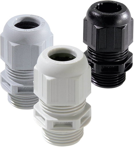 Wiska 10066502 Tömszelence M20 Poliamid Fekete (RAL 9005) 50 db 2. kép