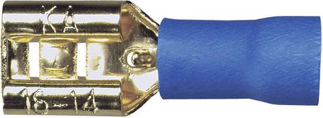 Sinuslive Autó Hifi laposérintkezős dugó 10 részes készlet 2.5 mm² 6.3 mm Aranyozott 2. kép