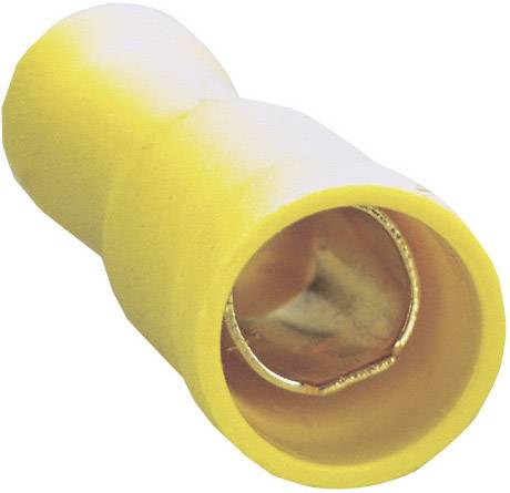 Sinuslive Autó Hifi kerek csatlakozóhüvely 10 részes készlet 6 mm² 6 mm Aranyozott