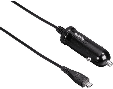 Autós szivargyújtós mini USB töltő Hama
