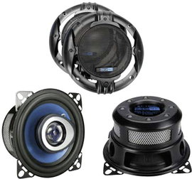 2 utas koaxiális hangszóró 200 W, SinusTec ST-100C
