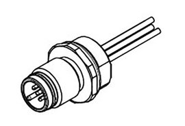 Molex 1200845107 Érzékelő-/működtető összekötő, konfekcionált Alj Pólusszám: 4 1 db