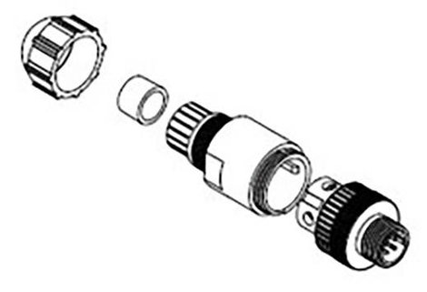 Molex 1200710044 Érzékelő-/működtető összekötő Alj Pólusszám: 5 1 db 2. kép