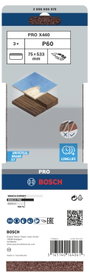 Bosch Accessories Schleifband 75x533mm K60 Pk=3 St Best for Wood&Paint 2608606070 Csiszolószalag Sze 3. bélyegkép