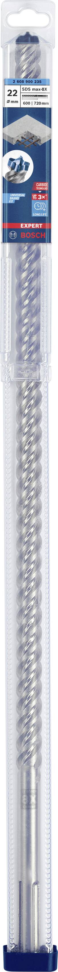 Bosch Accessories EXPERT SDS max-8X 2608900235 Kalapácsfúró 1 db 22.00 mm Teljes hossz 720 mm SDS-Ma 2. kép